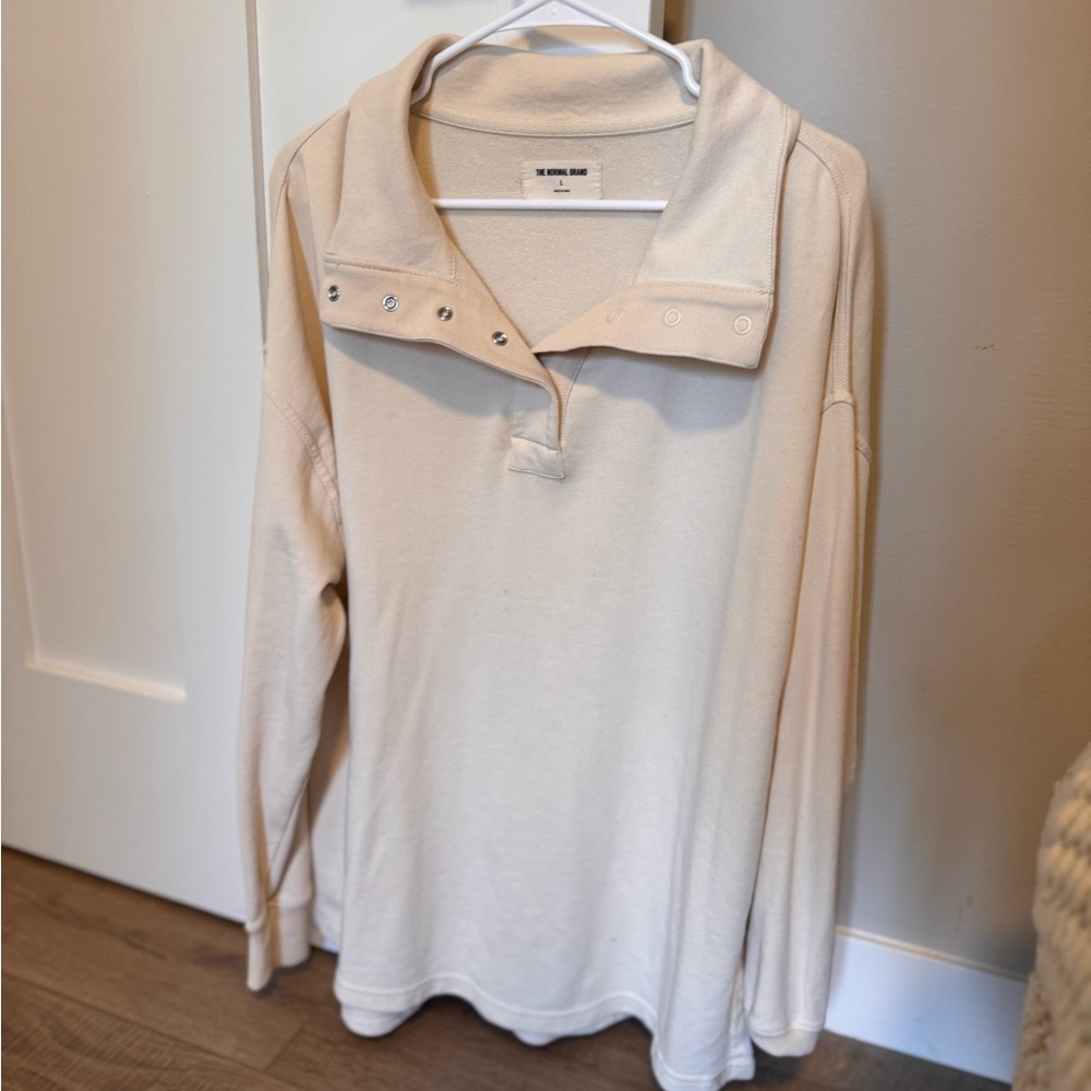 The Normal Brand Cream Women's Top